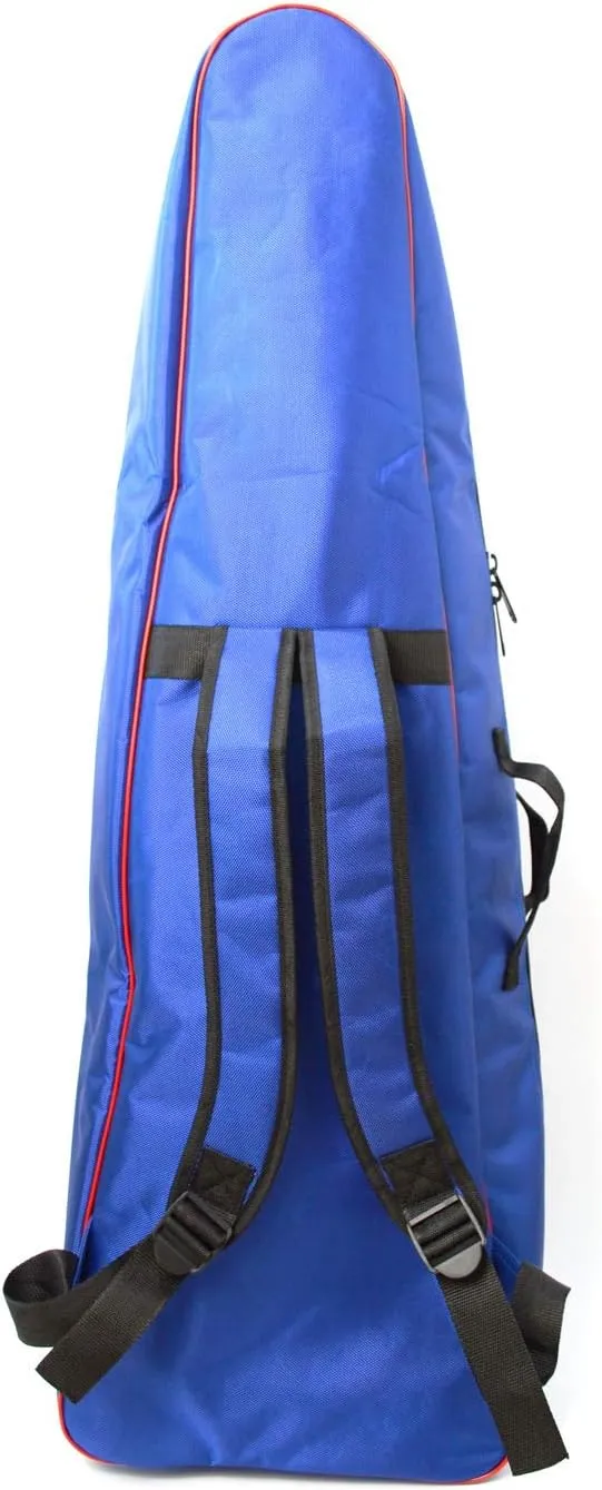 LEONARK Fencing Draw-bar Wheel Bag for Epee Saber and Foil - Hema Sword Bag Trolley Case for Fencing Suit and Mask