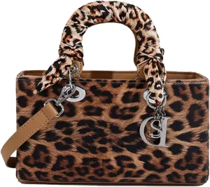 Leopard Print Handbag - Women's PU Leather Crossbody Bag, Waterproof, Fashion Messenger & Satchel Bag