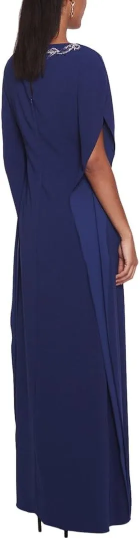 Lightweight Crepe Kaftan Gown