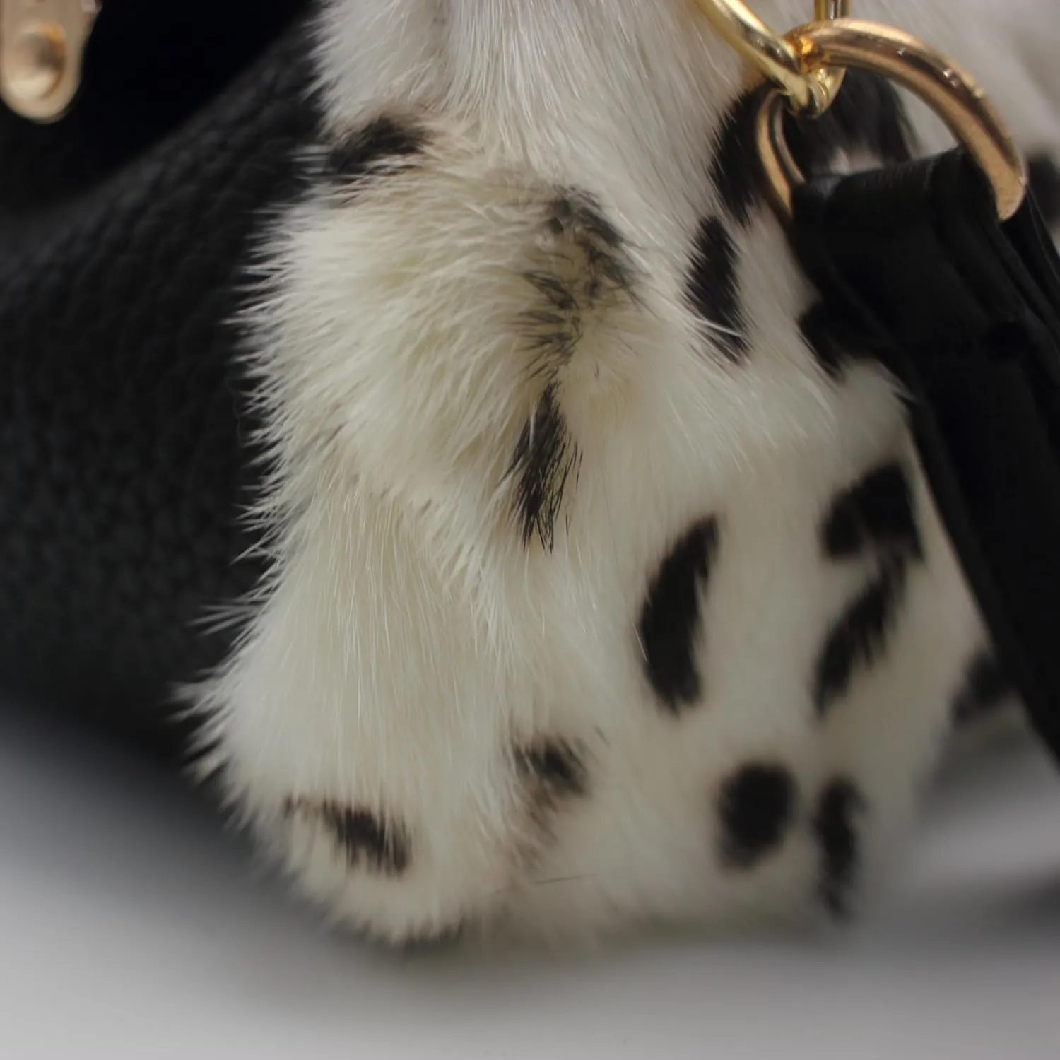 Luxurious Fur Evening Handbag Clutches - Genuine Fox, Rabbit, and Mink Fur with Chic Patterns