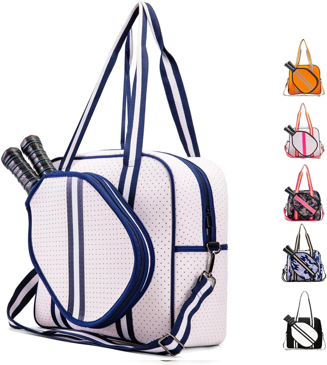MANUEKLEAR Crossbody Sling Bag - Pickleball Bags for Women and Men