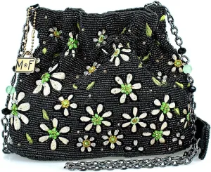 Mary Frances Fancy Free Crossbody Handbag, Black