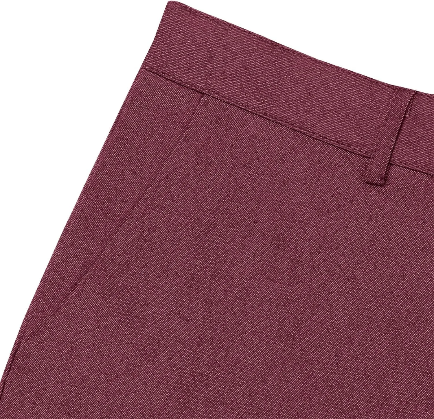 Mens Business Casual Pants Slim Fit Cotton Lightweight Straight Leg Pants with Pockets Retro Skinny Work Pants