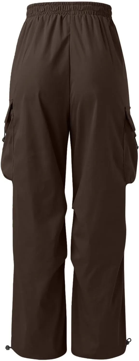 Mens Cargo Pants Casual Baggy Joggers Athletic Parachute Pant Loose Fit Sweatpants with Pockets Y2K Streetwear