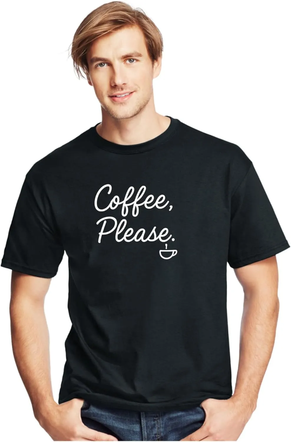 Men’s Graphic Tees 4-Pack – Black Cotton T-Shirts with Screen Print Designs (S-3XL, Choose Theme)