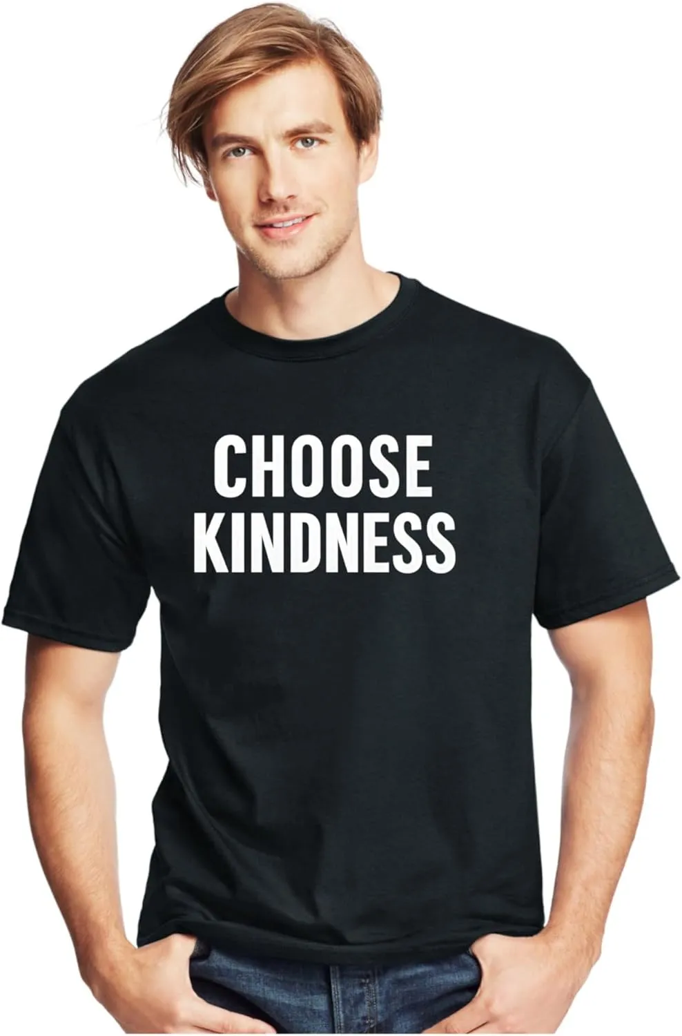 Men’s Graphic Tees 4-Pack – Black Cotton T-Shirts with Screen Print Designs (S-3XL, Choose Theme)