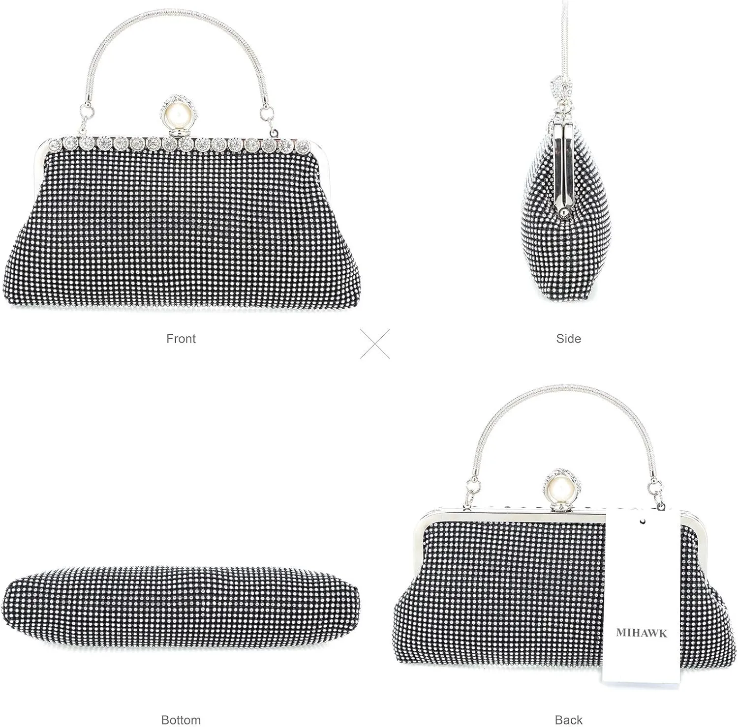 Mihawk Women's Clutch Purses and Bags - Evening Clutches and Handbags