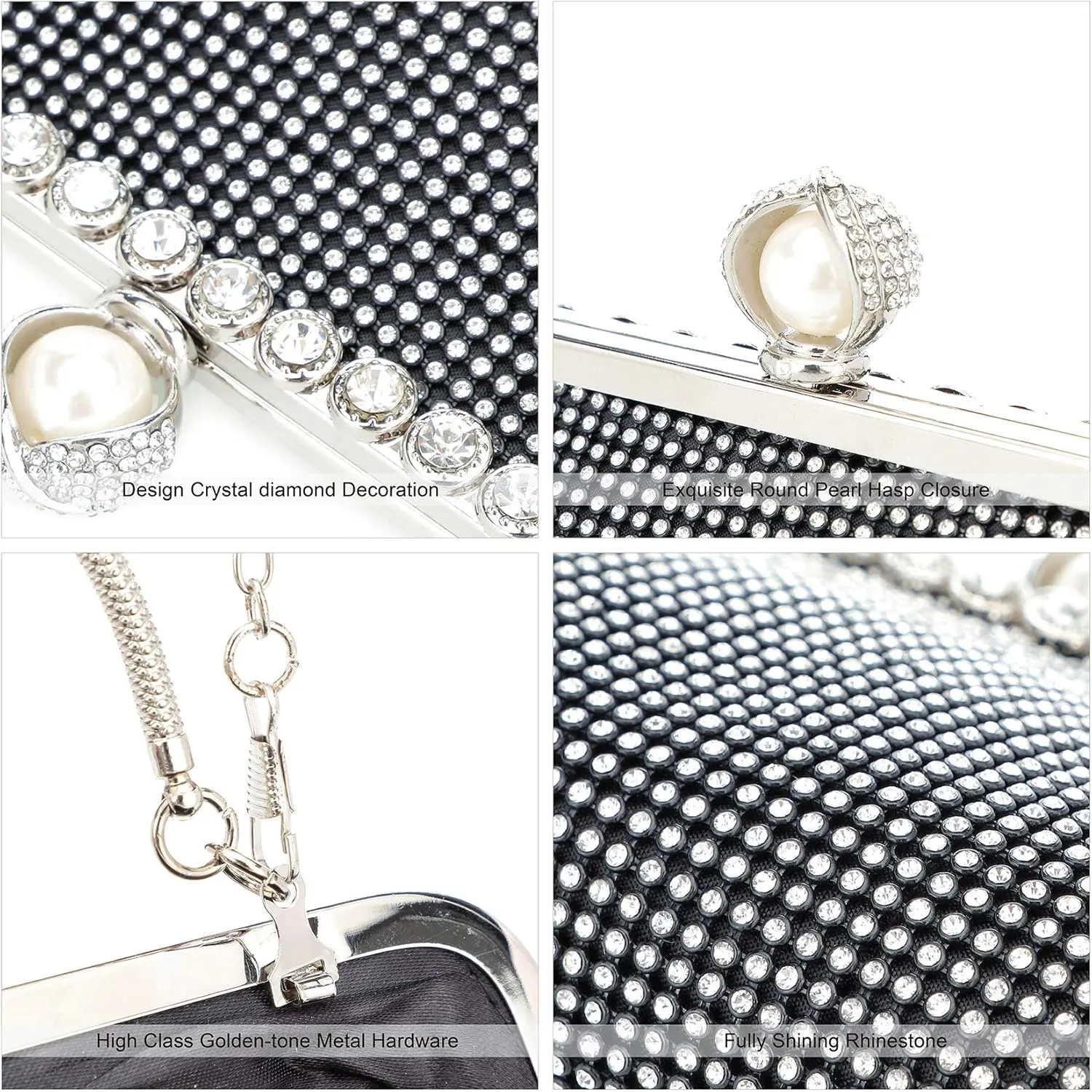 Mihawk Women's Clutch Purses and Bags - Evening Clutches and Handbags