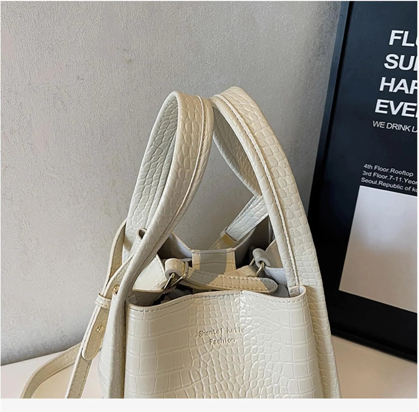 Mini Bucket Bag Vintage Bucket Purse Leather Purse Bag Small Shoulder Crossbody Handbag