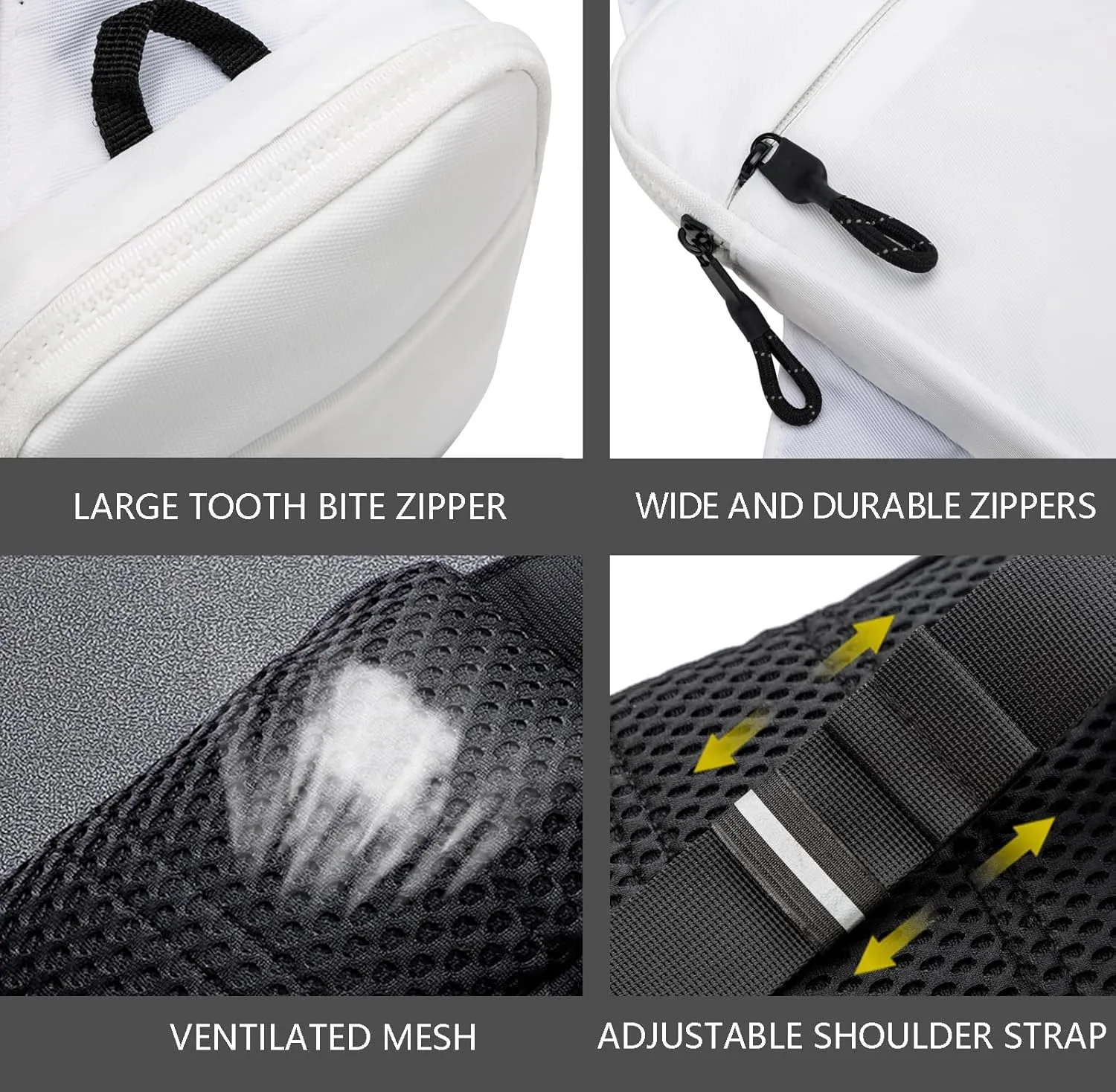 Mini Sling Bag for Men Women, Crossbody Waterproof Trendy Shoulder Cell Phone Chest Bag for Travel Work Gym