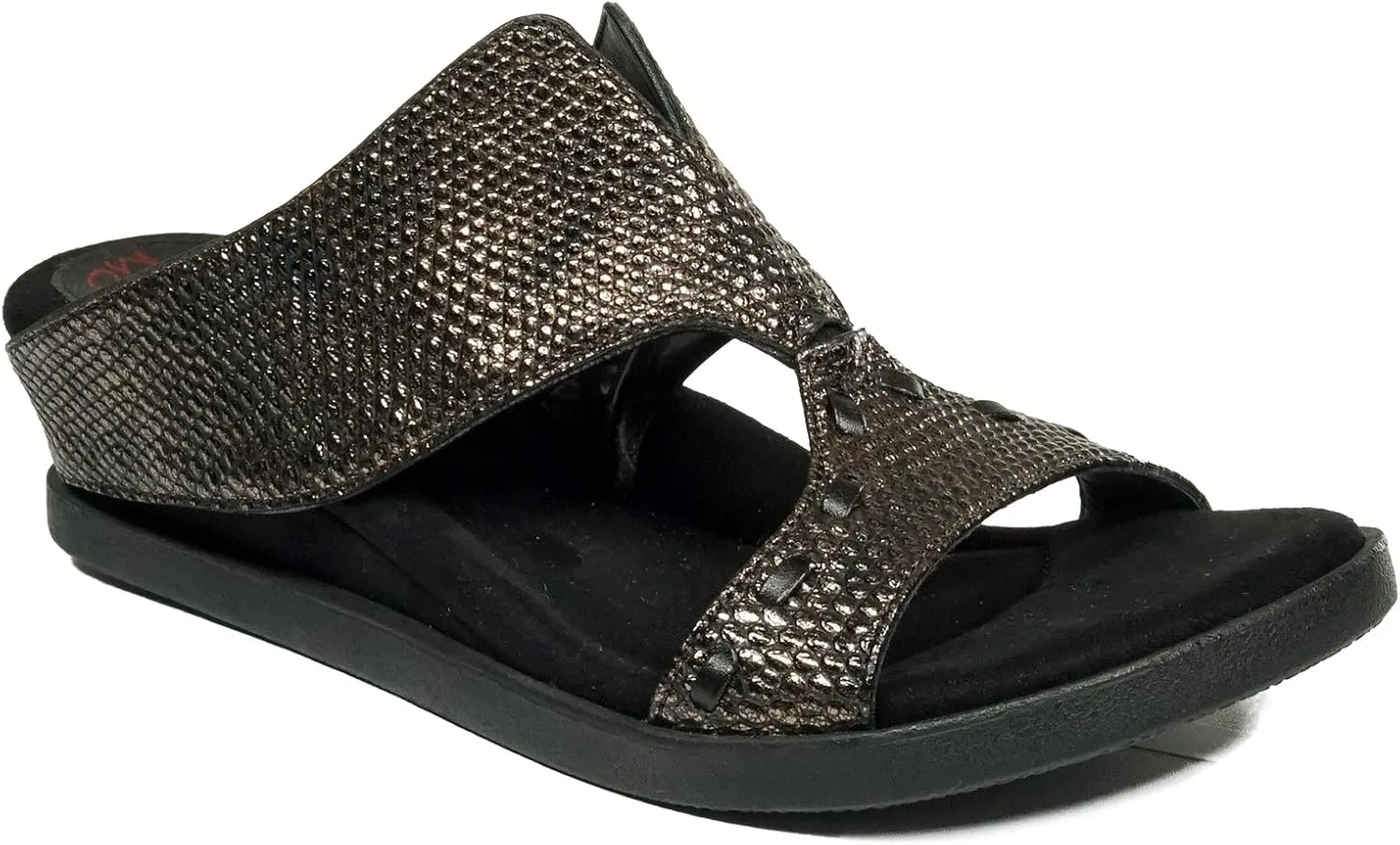 Modzori Asta Women's Low Wedge Reversible Sandal