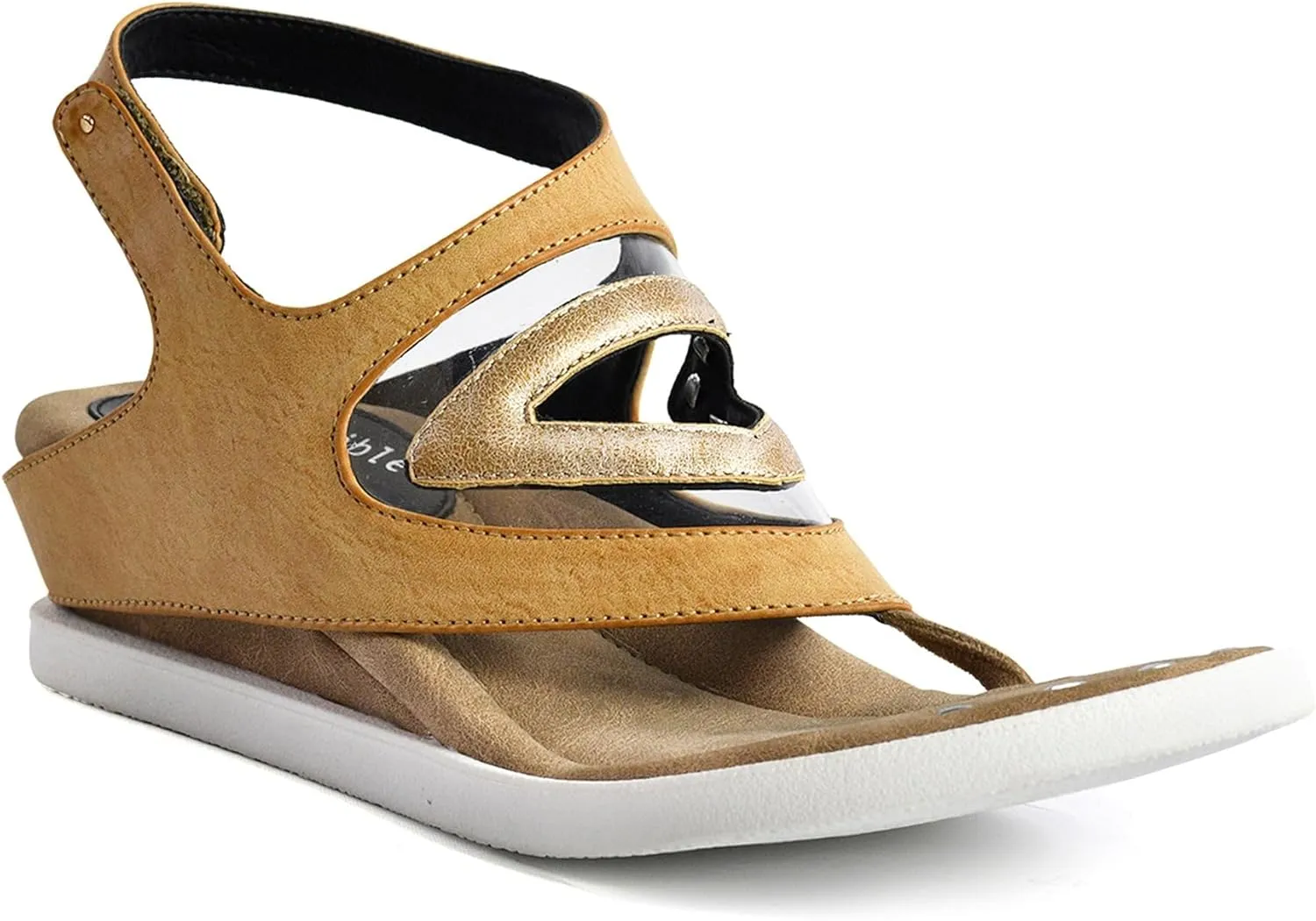 Modzori Chika Low Wedge Reversible Sandal