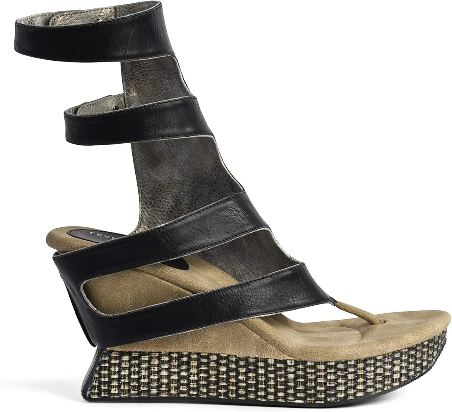 Modzori Corona High Wedge Reversible Sandal