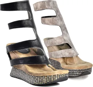 Modzori Corona High Wedge Reversible Sandal