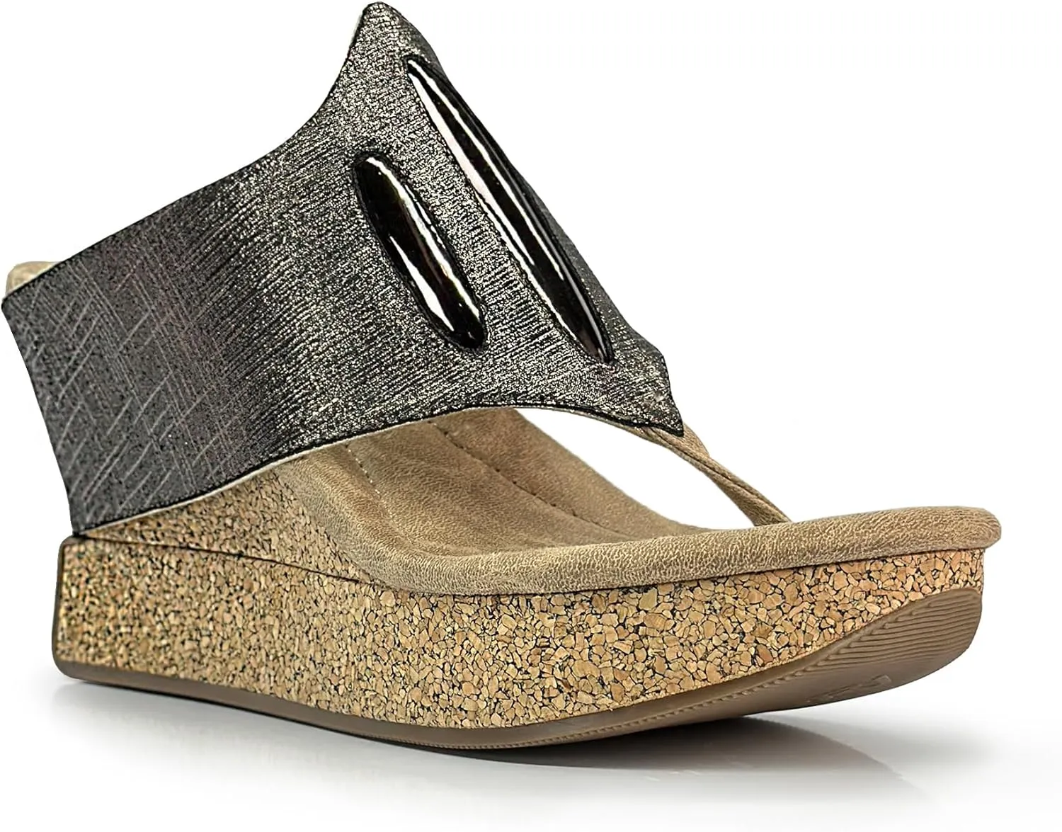 Modzori Elva High Wedge Reversible Sandal