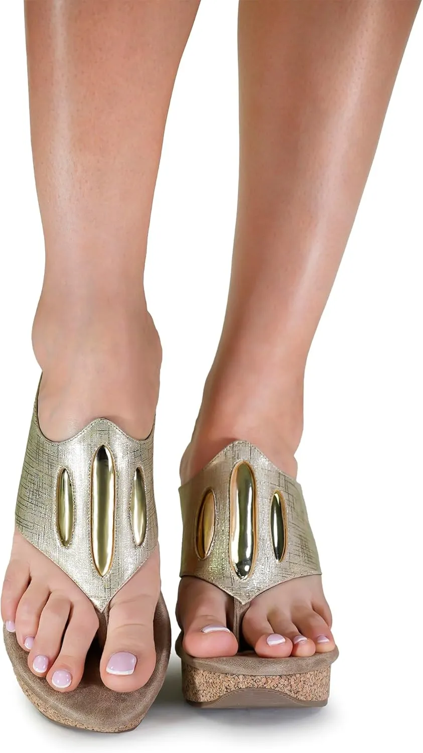 Modzori Elva High Wedge Reversible Sandal