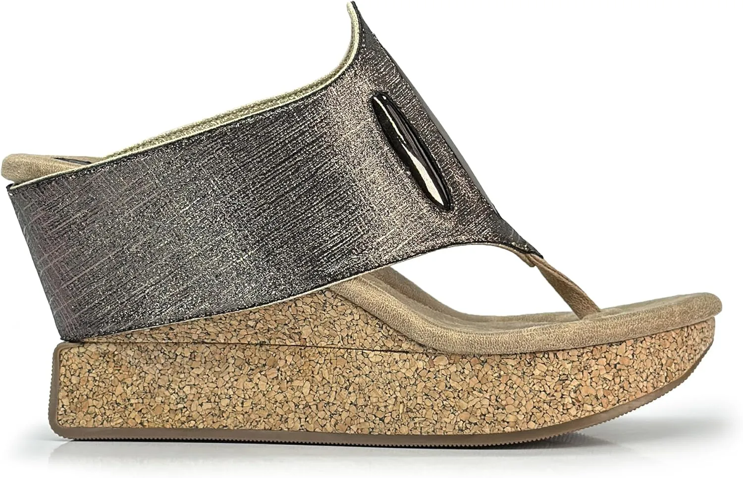 Modzori Elva High Wedge Reversible Sandal