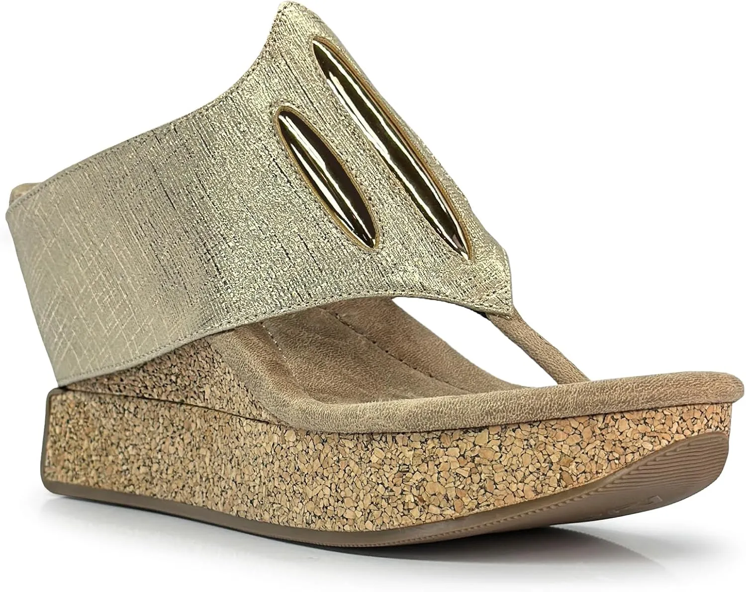 Modzori Elva High Wedge Reversible Sandal