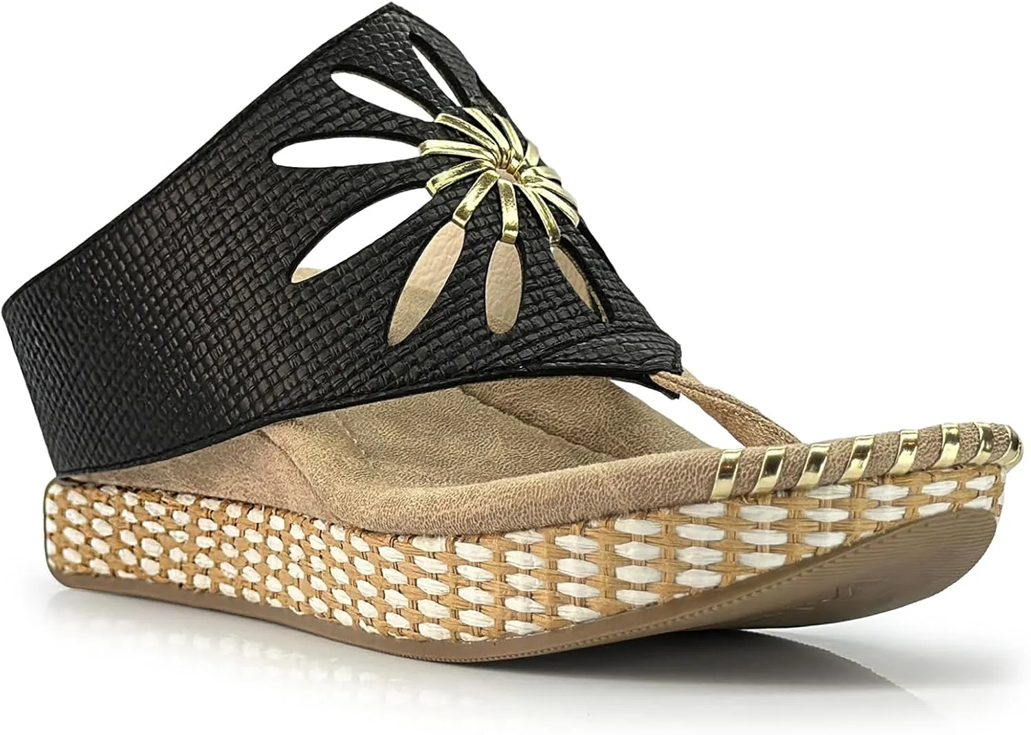 Modzori Flora Mid Wedge Reversible Sandal