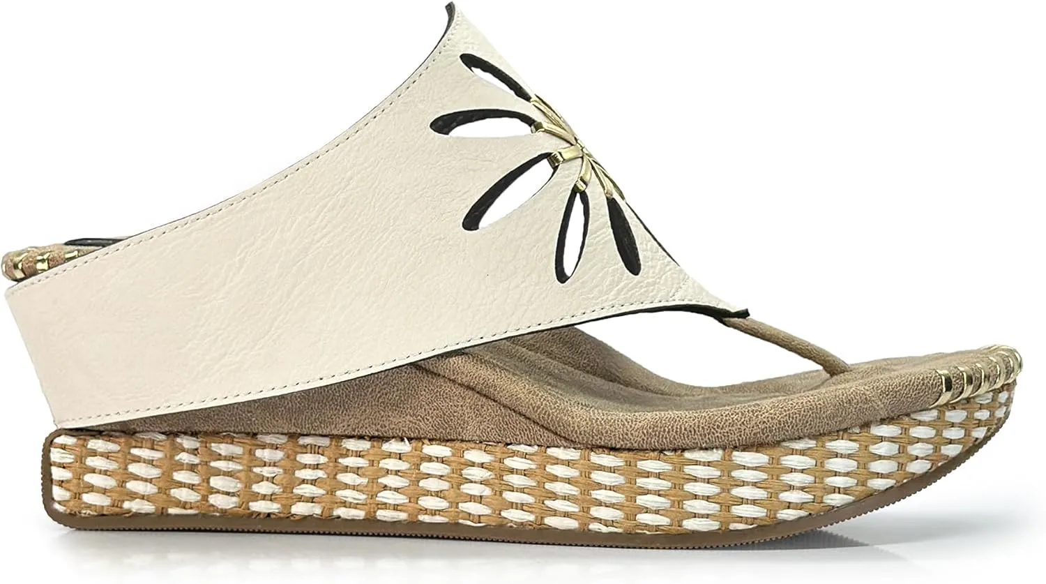 Modzori Flora Mid Wedge Reversible Sandal