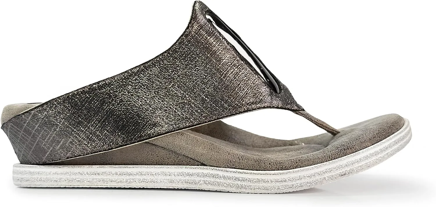 Modzori Iris Low Wedge Reversible Sandal