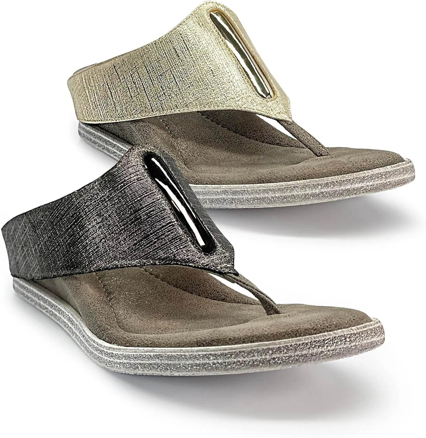 Modzori Iris Low Wedge Reversible Sandal