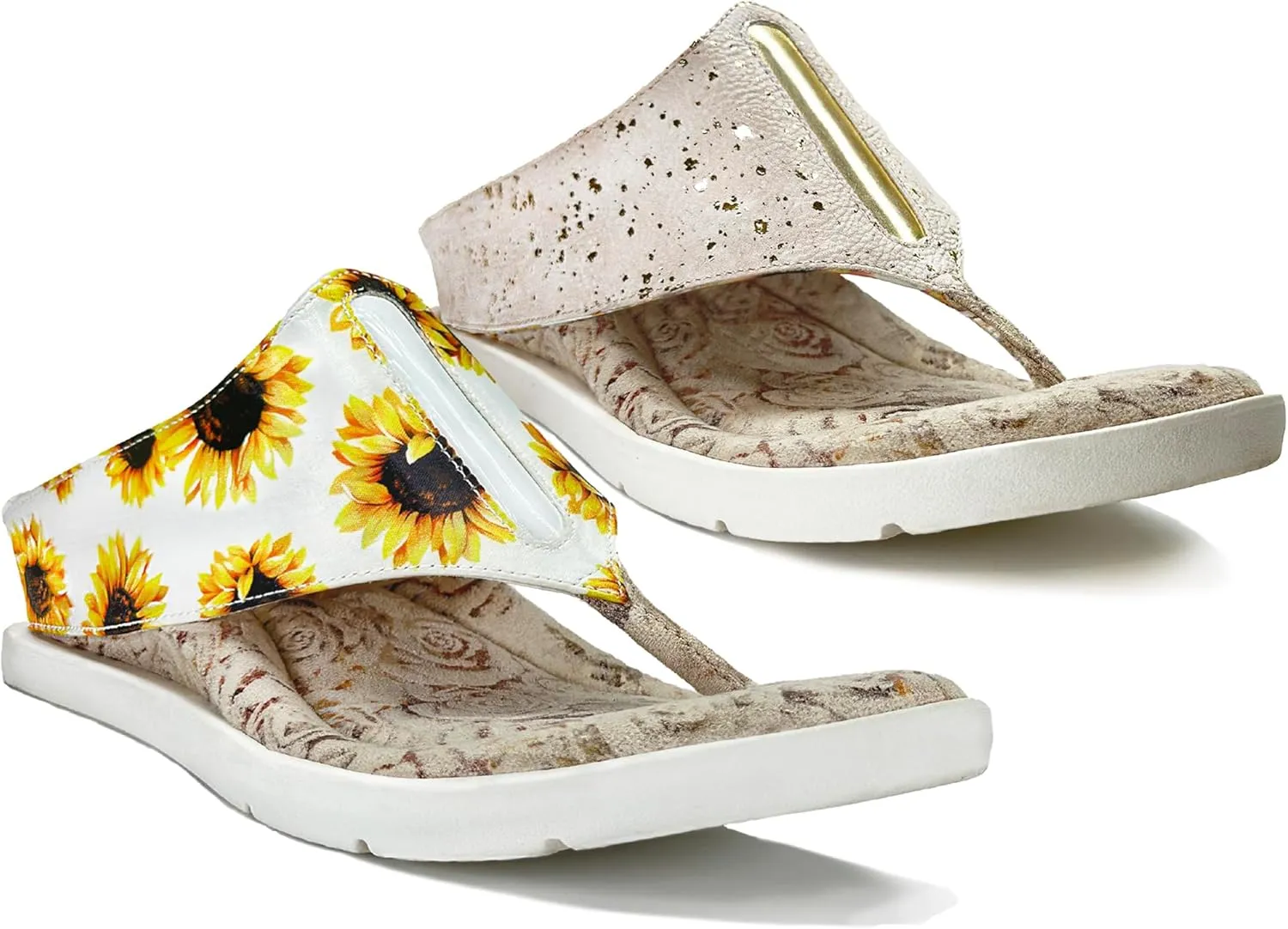 Modzori Iris Low Wedge Reversible Sandal