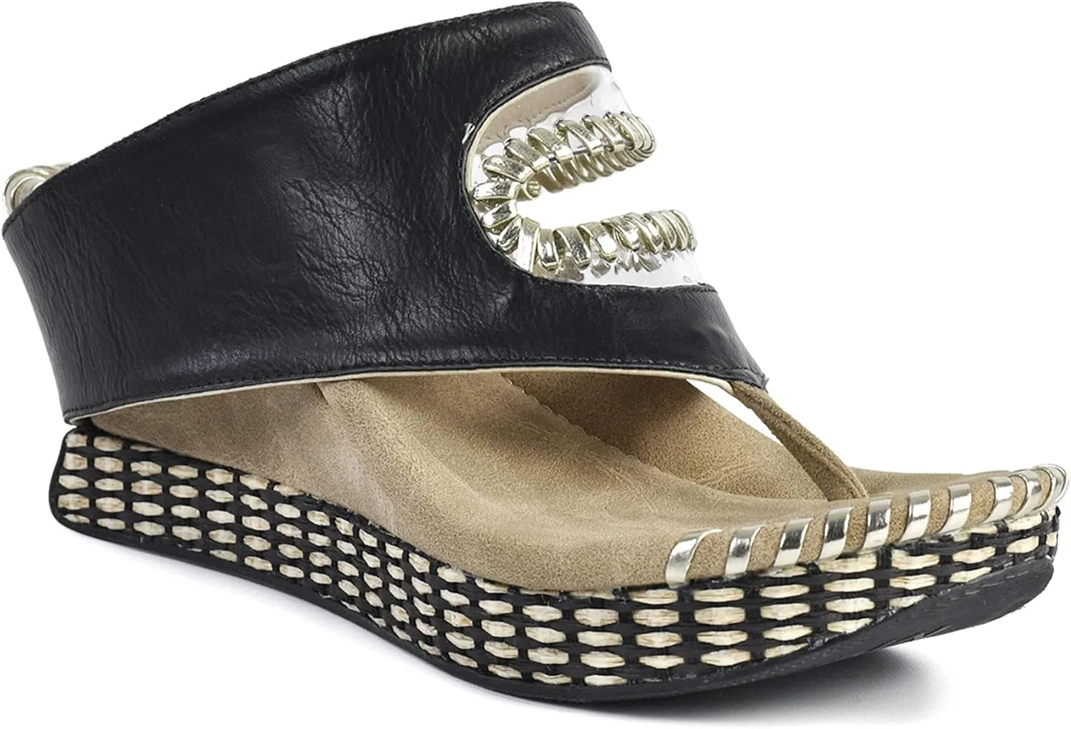 Modzori Valencia Mid Wedge Reversible Sandal
