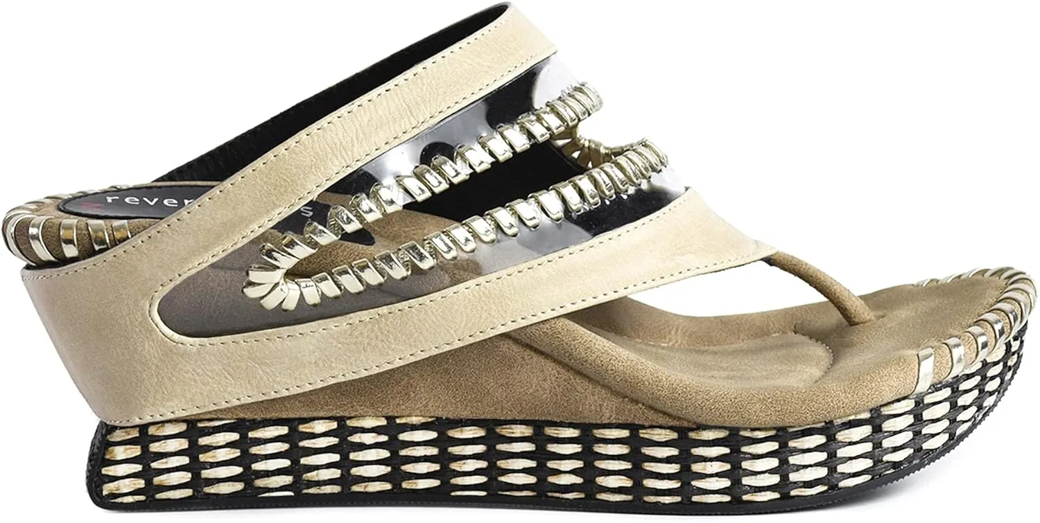 Modzori Valencia Mid Wedge Reversible Sandal