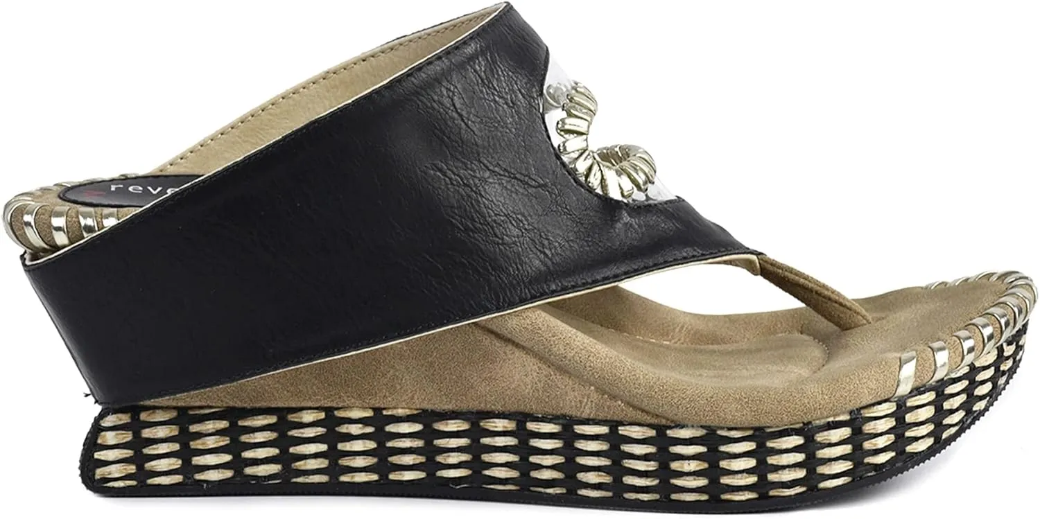 Modzori Valencia Mid Wedge Reversible Sandal