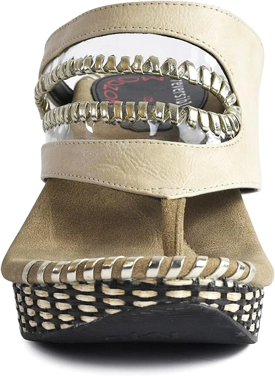 Modzori Valencia Mid Wedge Reversible Sandal