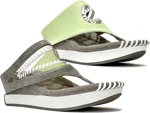 Modzori Valencia Mid Wedge Reversible Sandal