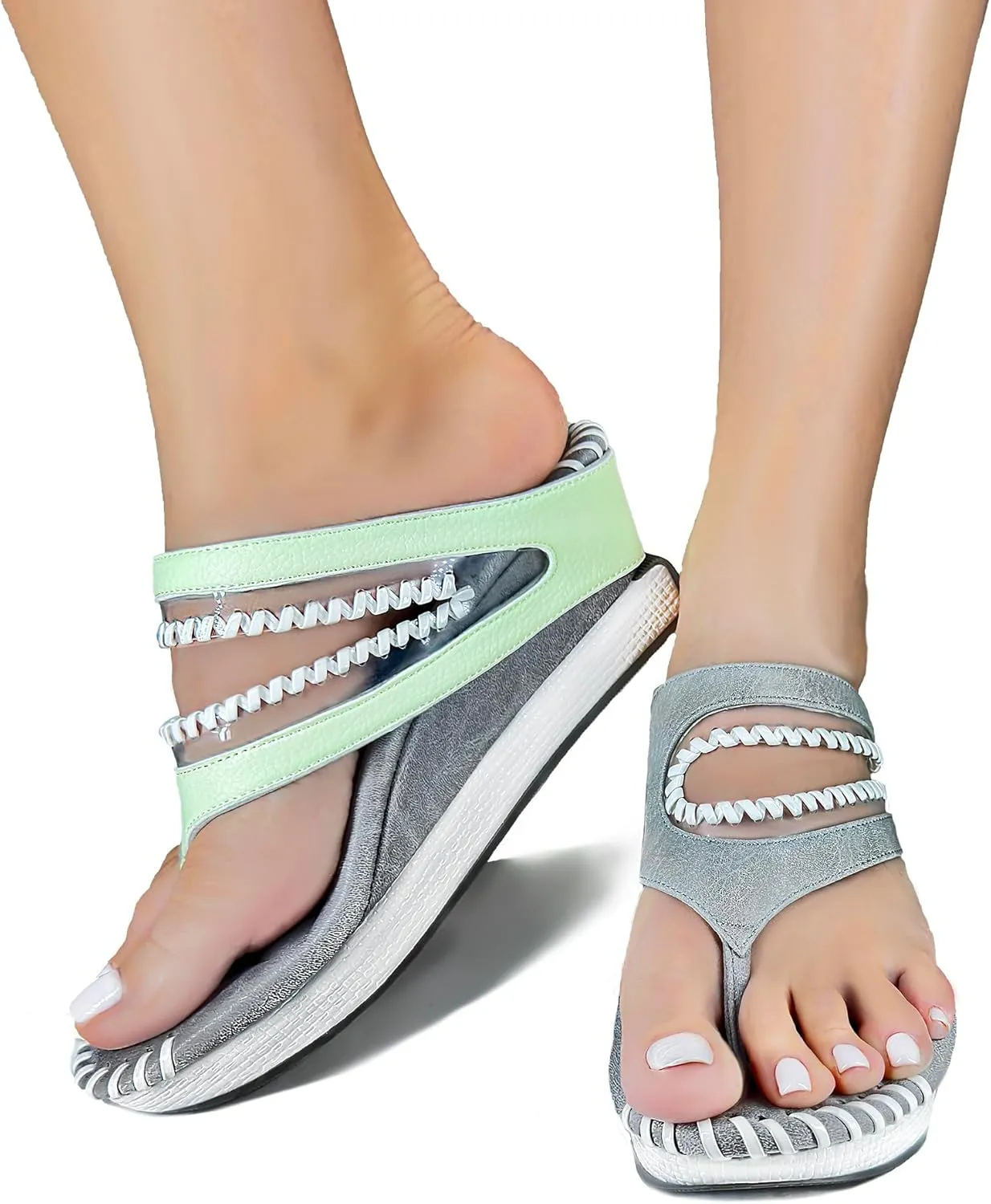 Modzori Valencia Mid Wedge Reversible Sandal