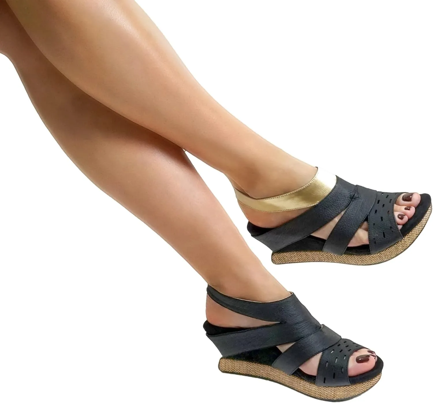Modzori Verona Women's Mid Wedge Reversible Sandal