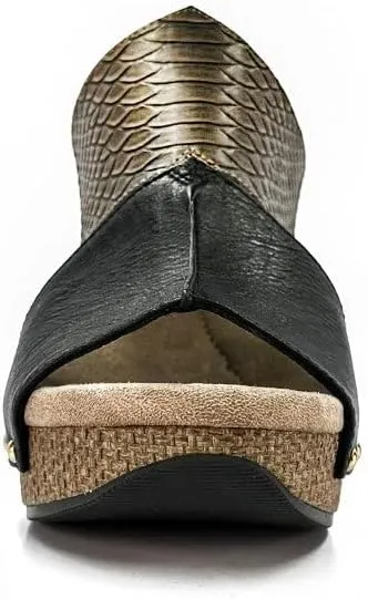 Modzori Virginia High Wedge Reversible Sandal