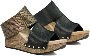 Modzori Virginia High Wedge Reversible Sandal