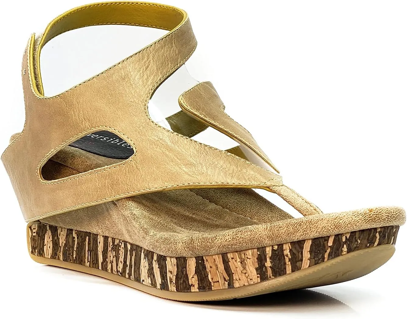 Modzori Zoey Women's Mid Wedge Reversible Sandal