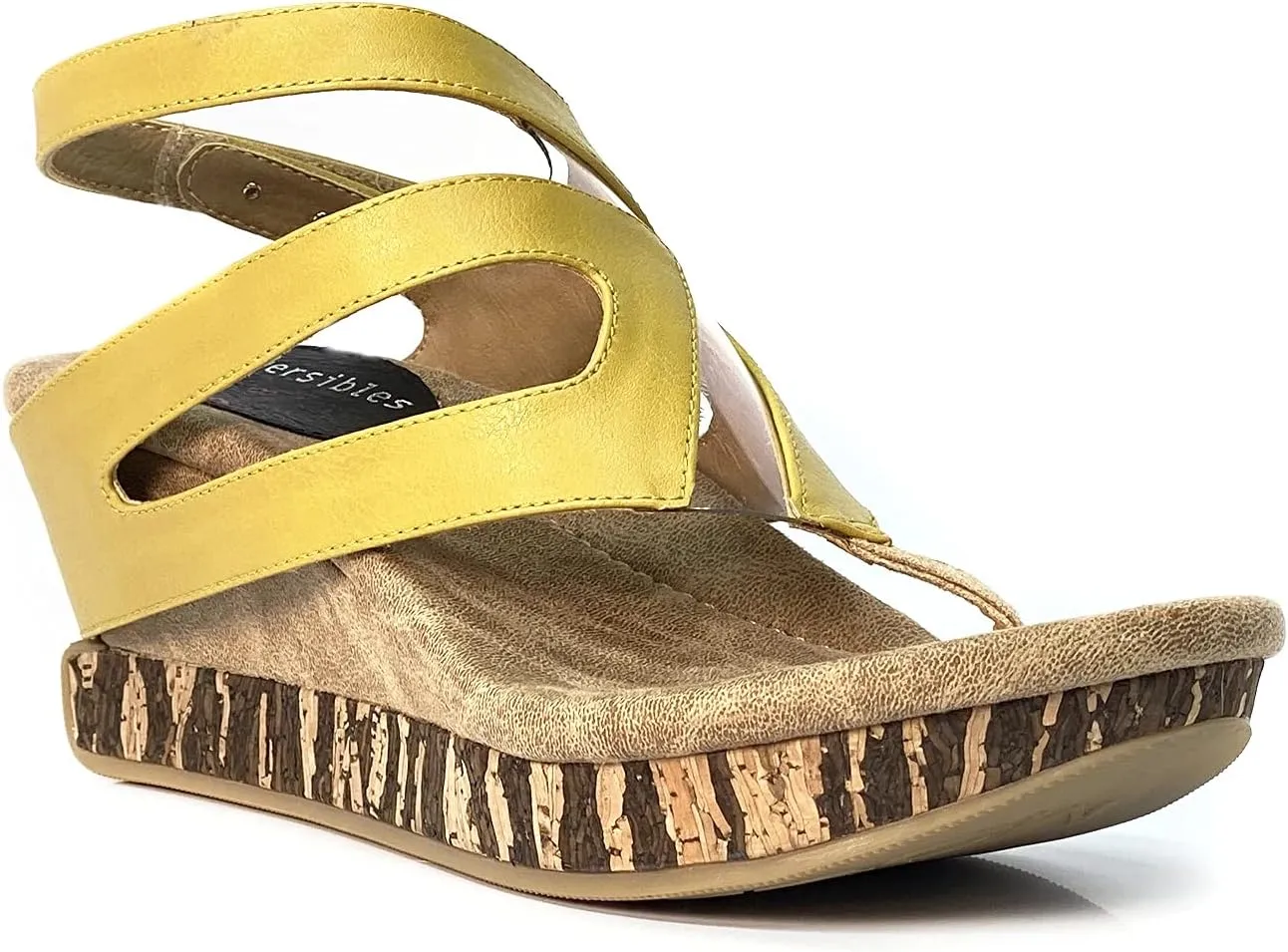 Modzori Zoey Women's Mid Wedge Reversible Sandal