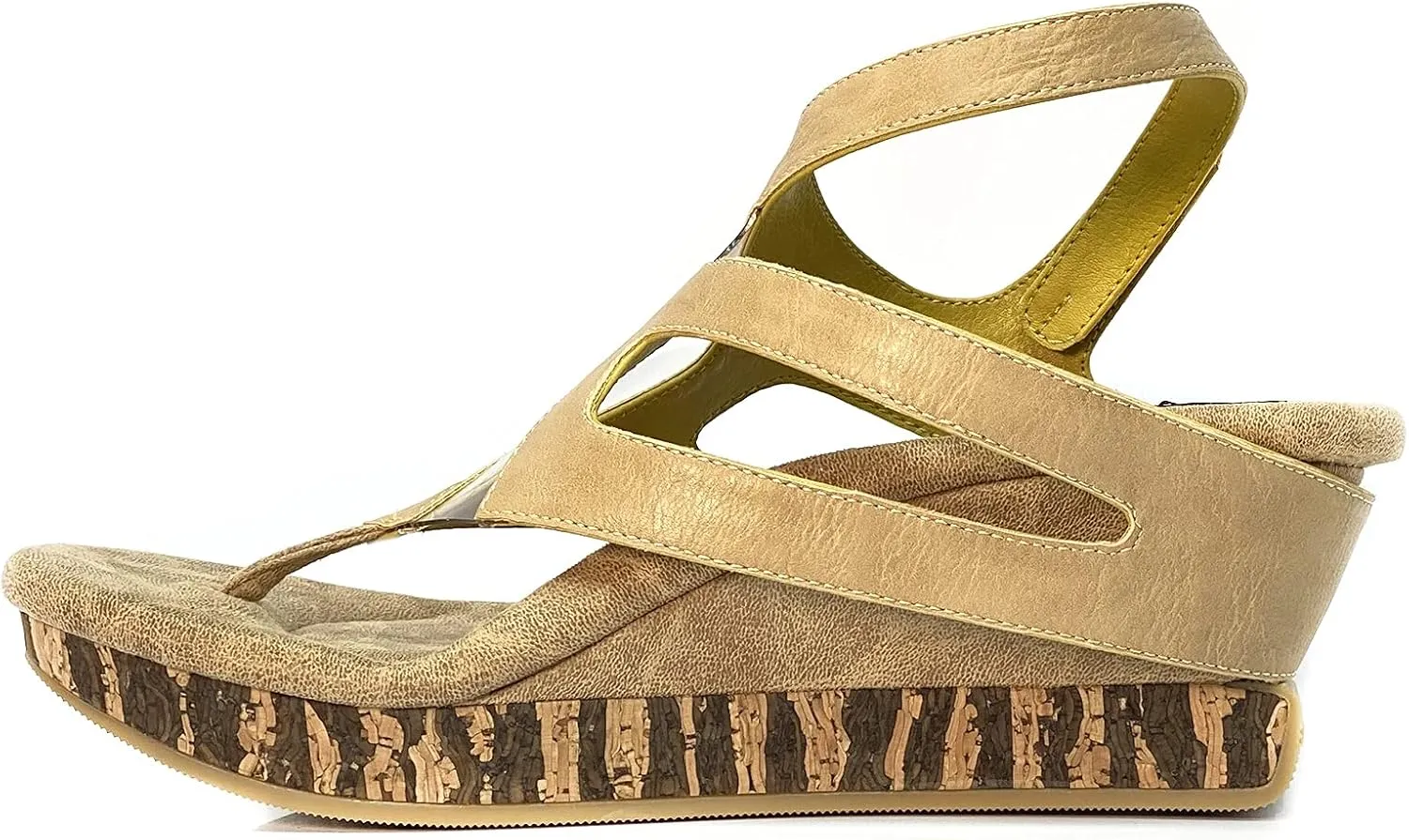 Modzori Zoey Women's Mid Wedge Reversible Sandal