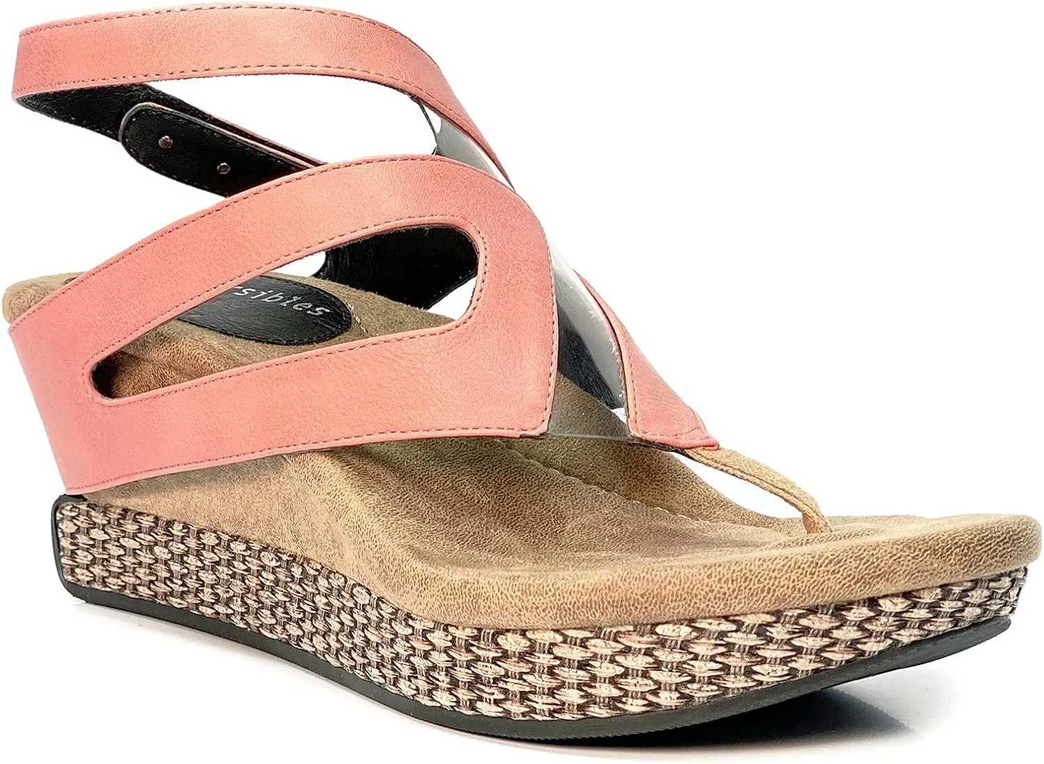 Modzori Zoey Women's Mid Wedge Reversible Sandal