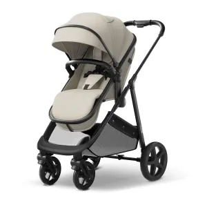 Mompush Wiz 2-in-1 Convertible Baby Stroller with Bassinet Mode, Foldable Infant Stroller with Reversible Seat and Large UPF 50  Canopy