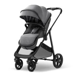 Mompush Wiz 2-in-1 Convertible Baby Stroller with Bassinet Mode, Foldable Infant Stroller with Reversible Seat and Large UPF 50  Canopy