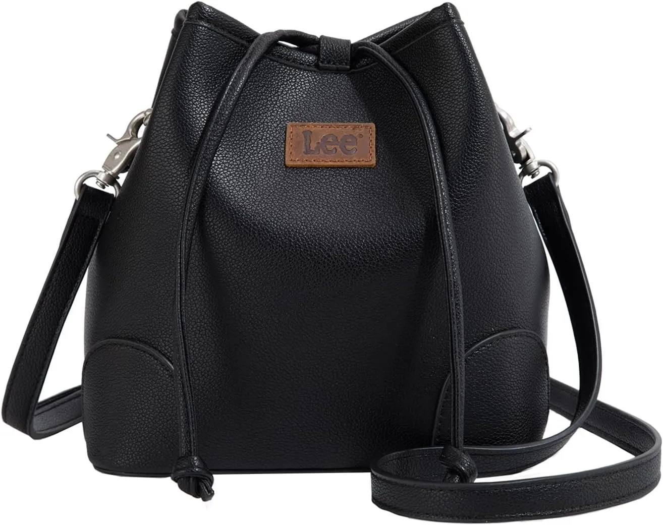Montana West Lee Small Crossbody Bags for Women Drawstring Bucket Purse with Adjustable Strap