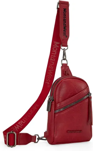 Montana West Small Crossbody Sling Bag for Women Cute Cross Body Fanny Pack Purse