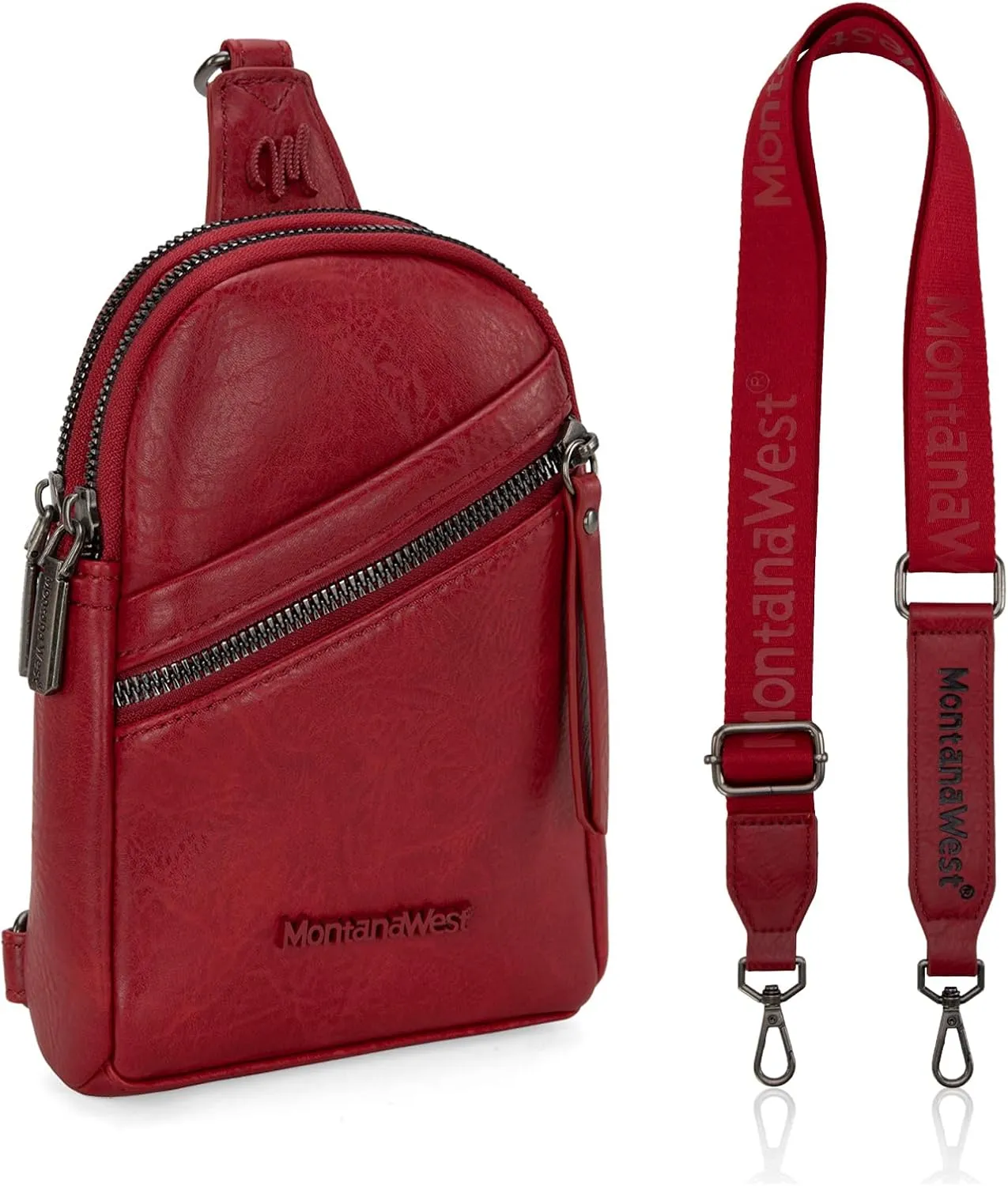 Montana West Small Crossbody Sling Bag for Women Cute Cross Body Fanny Pack Purse