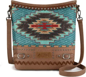 Montana West Western Aztec Tote Bag for Women Country Cowgirl Top Handle Shoulder Bag