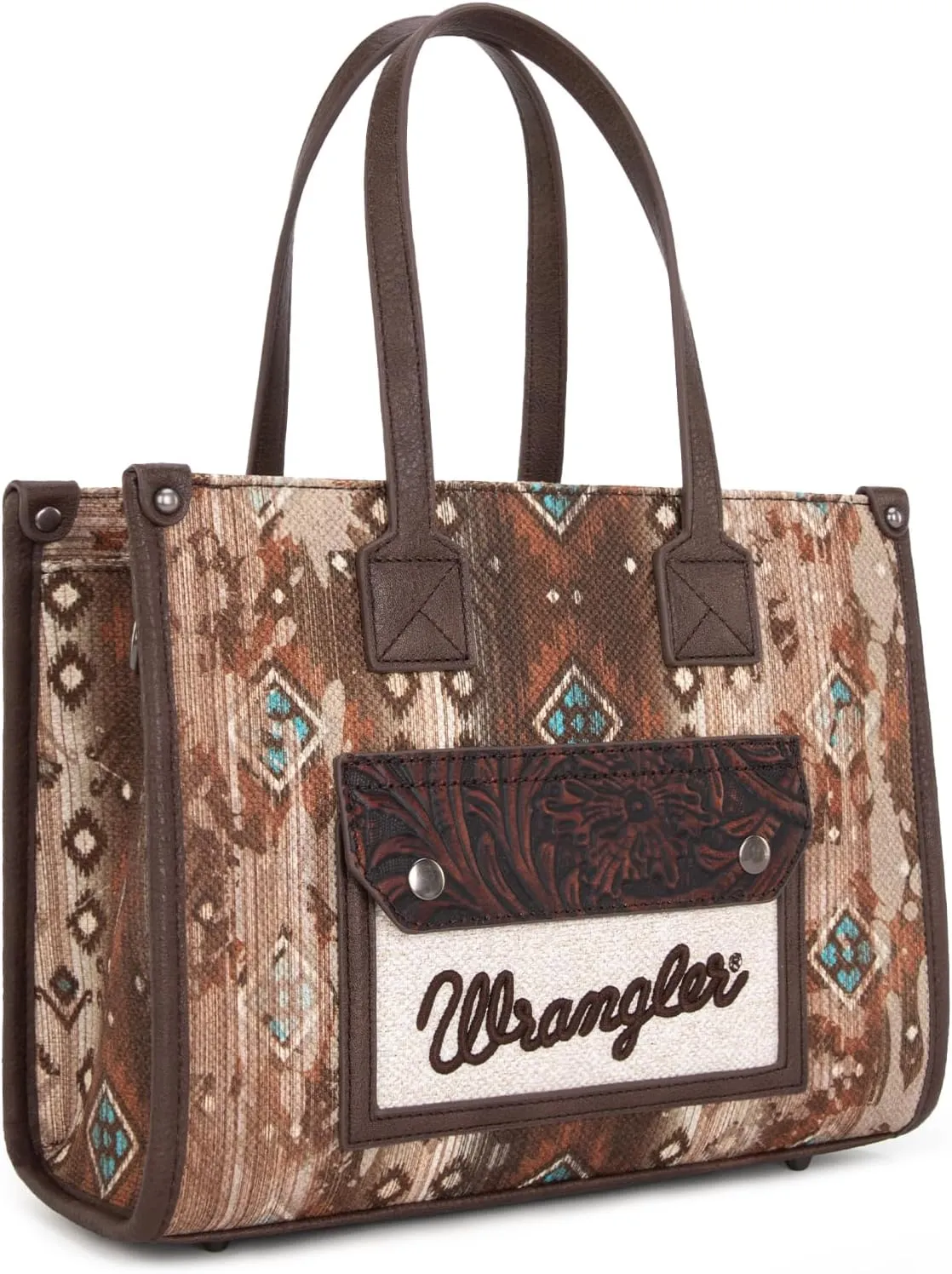 Montana West Wrangler Aztec Tote Bag for Women Western Purses and Handbags