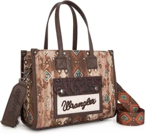 Montana West Wrangler Aztec Tote Bag for Women Western Purses and Handbags