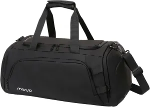MOSISO Gym Bag Sports Travel Duffel Bag for Women Men, Convertible Backpack Personal Item Workout Bag with Wet Pocket & Shoe Compartment, Weekend Overnight Bag for Travel Fitness Dance Yoga, Black