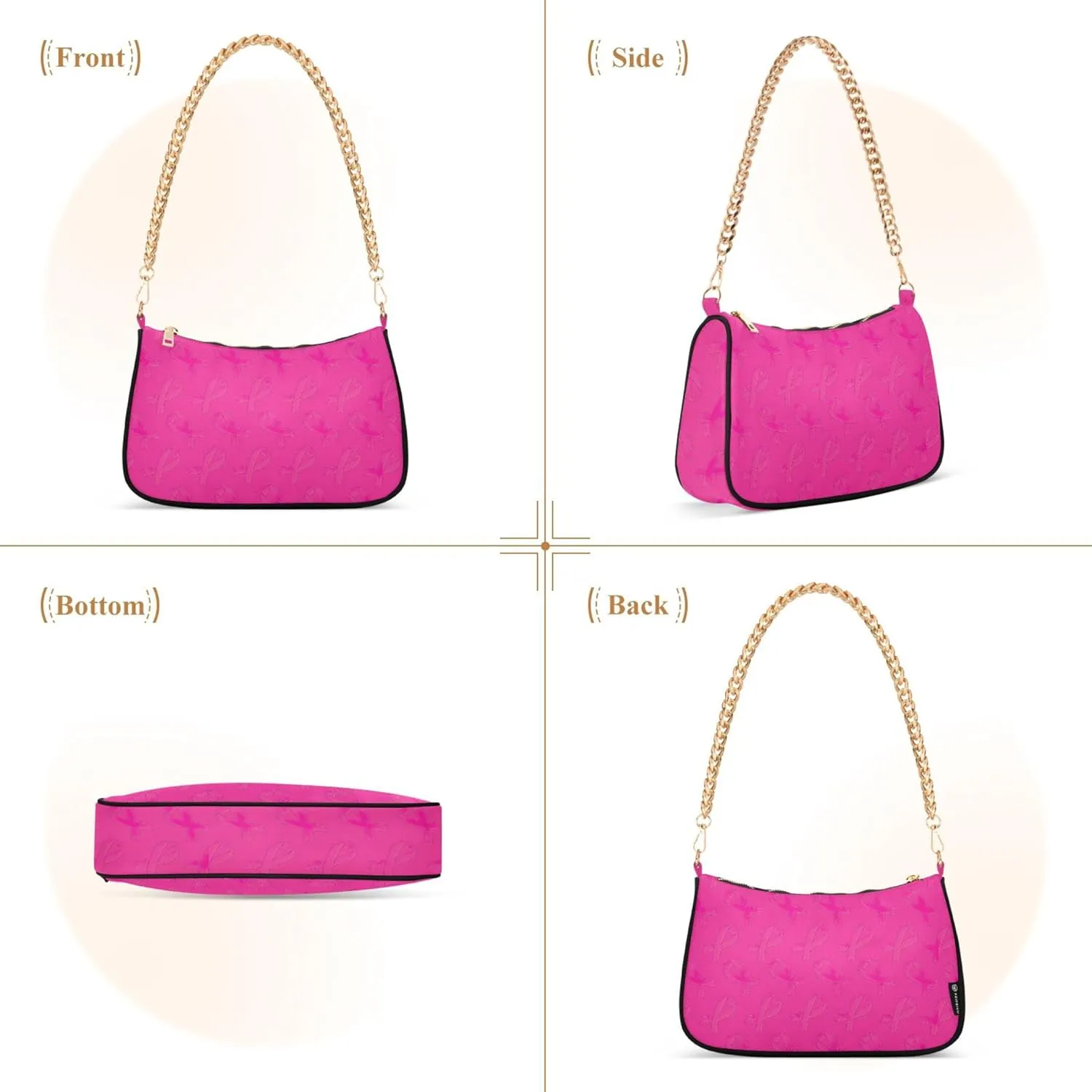 Motocross Sport Pattern Trendy Purse Hobo Designer Clutch Womens Shoulder Handbags Chain over the Shoulder Purse